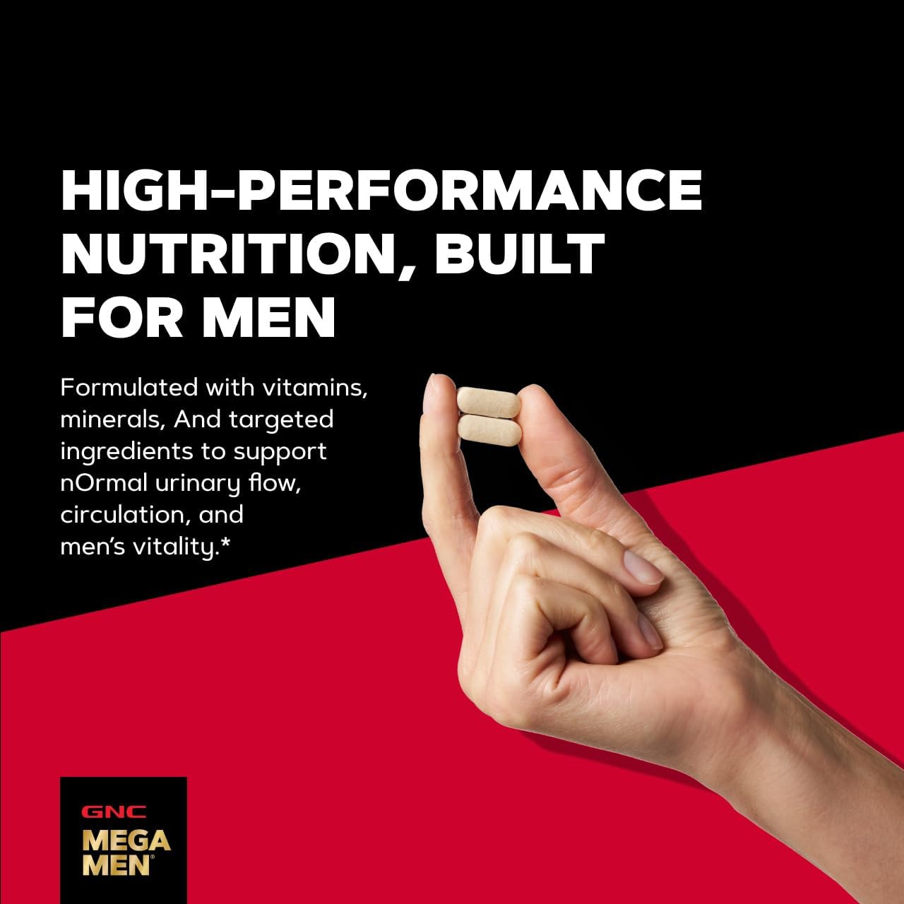 GNC Mega Men Prostate and Virility Multivitamin for Men, Supports Optimal Sexual Health and Prostate Health, 90 Count