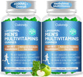 2 Pack 60-IN-1 Liposomal Methylated Multivitamin Gummy for Men Overall 4500MG+,Vitamin A C D3 K E B Complex ,Probiotics,Omega 3,CoQ10,Zinc,120+ Nutrients,for Immune,Heart and Digestive Wellness