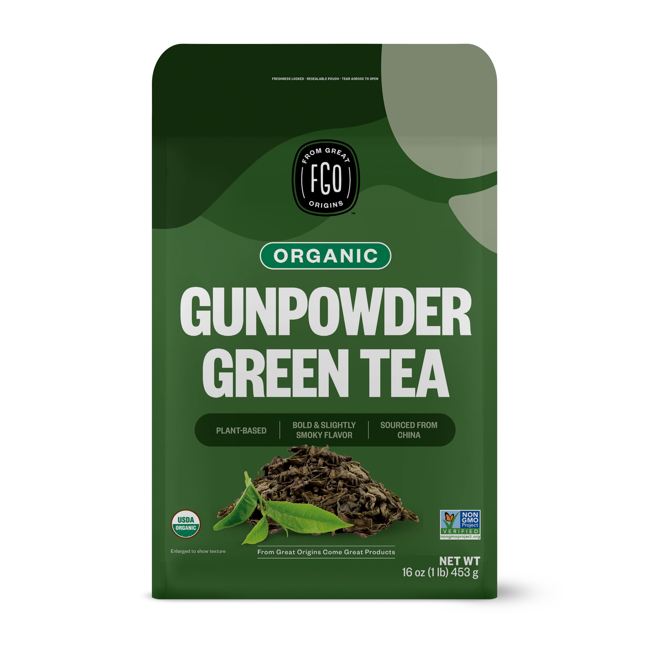 FGO Organic Hibiscus Tea, 100 Count, Eco-Conscious Tea Bags, Caffeine Free, Packaging May Vary (Pack of 1)