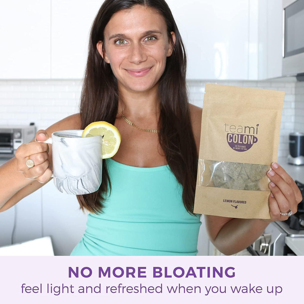 Teami® Colon Cleanse and Detox Tea | All Natural Cleanse tea for Men & Women | 30 Day Supply, 15 Tea Bags (Lemon)