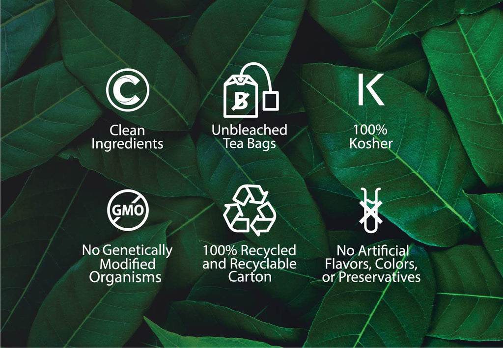 Buddha Teas - Organic Wormwood Tea - Herbal Tea - For Health & Wellbeing - With Antioxidants & Minerals - Clean Ingredients - Caffeine Free - OU Kosher & Non-GMO - 18 Tea Bags (Pack of 1)