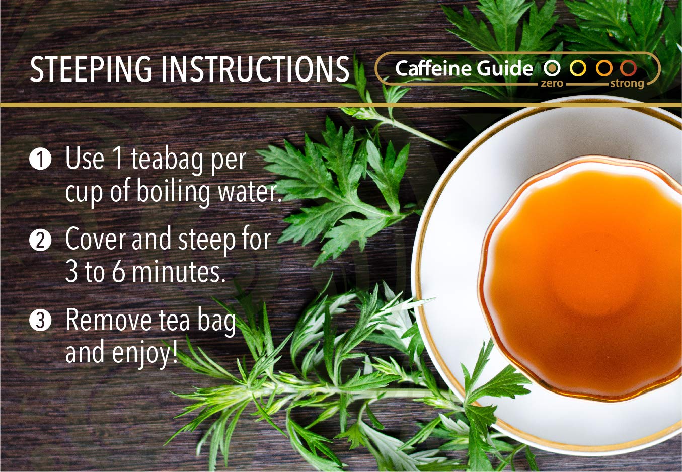 Buddha Teas - Organic Wormwood Tea - Herbal Tea - For Health & Wellbeing - With Antioxidants & Minerals - Clean Ingredients - Caffeine Free - OU Kosher & Non-GMO - 18 Tea Bags (Pack of 1)