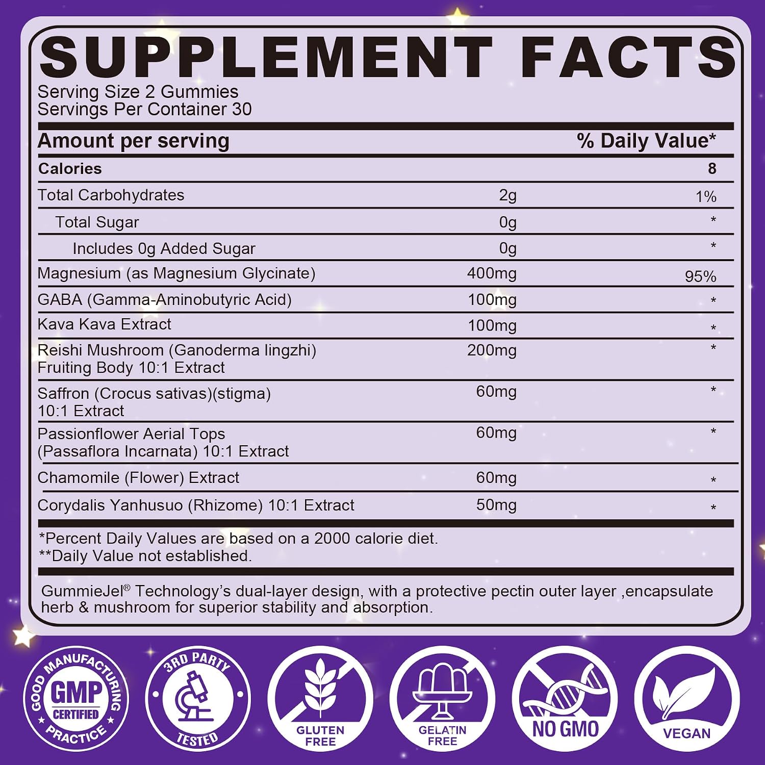 NEVISS Reishi Mushroom Sleep Gummies - Melatonin Free Sleep Gummies for Adult | Reishi, Saffron, Magnesium, GABA & Chamomile - Non-Habit Forming, Help for Deep Relaxation - Vegan, Berry Flavor, 1Pack
