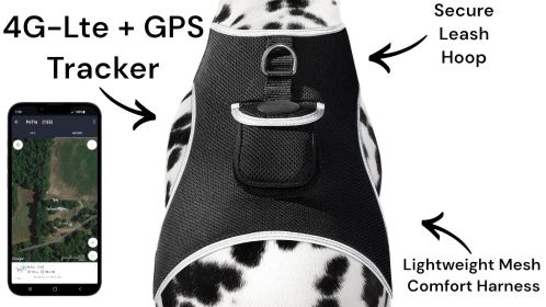 Mini GSM GPS Dog Tracking Systems with Alarm for Pet Wireless Security Size:XS