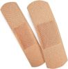 Adhesive Bandages. Pack of 100 Sterile Fabric Bandages 1" x 3" for Wound Protection. Sterile Bandages with Non-Adherent pad. Single use. Individually