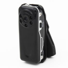 Mini Motion Detect Night-vision Covert Cam + Built-in Rechargeable Battery