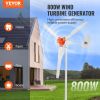 VEVOR 800W Wind Turbine Generator, 12V Wind Turbine Kit, 3-Blade Wind Power Generator with MPPT Controller