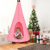 40 Inch Kids Nest Swing Chair Hanging Hammock Seat for Indoor and Outdoor