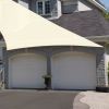 28' x 28' x 28' Triangle Sun Shade Sail for Patio Garden Backyard